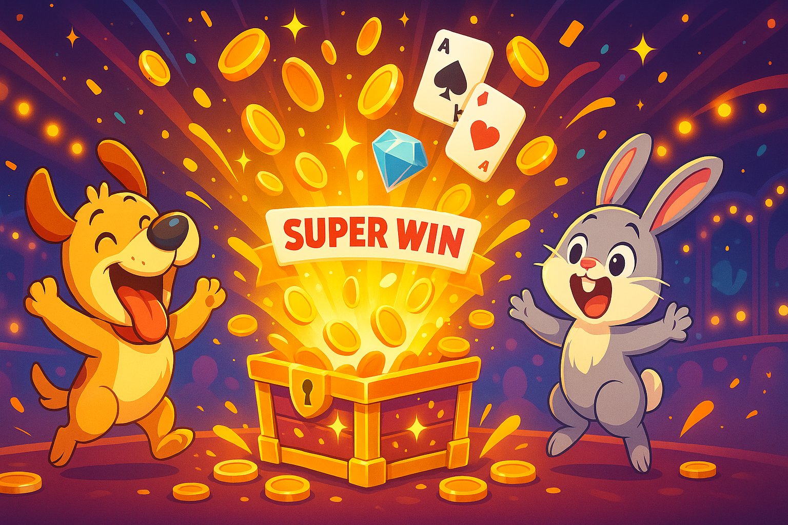 Ilustrasi kemenangan pemain sportsbook dan live casino hebohqq
